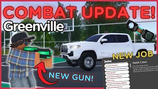 The NEW Greenville COMBAT UPDATE Could Be Hinting At A HUGE CHANGE REAL CARS  Roblox Greenville [upl. by Sanborn]