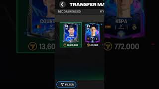 Kepa🇪🇸 VS courtois🇧🇪 fcmobile fifa fifa fcmobile football footballmobile madfut fifamobile [upl. by Adnoryt869]