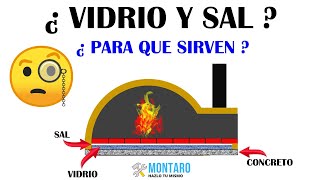 Horno de barro  ¿Vidrio y Sal para que sirven [upl. by Annenn]