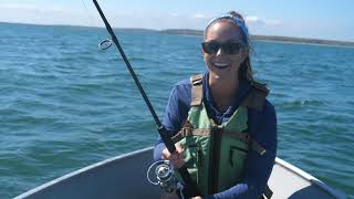 Scup Porgy Fishing off Cape Cod Massachusetts [upl. by Annoif759]