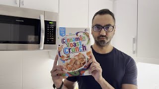 I eat Cinnamon Toast Crunch for the first time [upl. by Giarla]