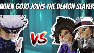 Demon Slayer Movie X Jujutsu Kaisen  CAT MEMES [upl. by Teplitz]