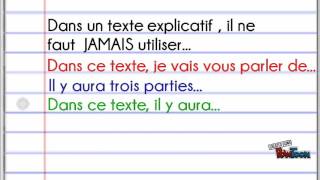 Le texte explicatif [upl. by Arlinda]