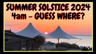 SUMMER SOLSTICE 2024  4am SUNRISE summer solstice sunrise [upl. by Polish648]