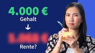 Rentensteuer So viel bleibt dir wirklich  4000 € Gehalt komplett durchgerechnet [upl. by Odanref814]