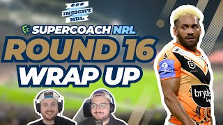 NRL Supercoach 2024  Round 16 Wrap Up  Weekly LIVE Review [upl. by Amerak]