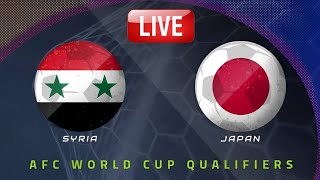 🔴 LIVE  SYRIA vs JAPAN  WORLD CUP QUALIFIERS 2026  SECOND ROUND  GROUP B  FULL HIGHLIGHTS [upl. by Wanda]