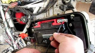 XR650L HID headlight install [upl. by Lovel523]