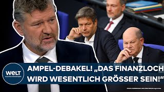 DEUTSCHLAND quotDas Finanzloch wird wesentlich größer sein“ AmpelZoff nach dem 60MilliardenUrteil [upl. by Elliot]