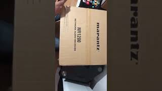 Marantz nr1200 unboxing [upl. by Eeluj733]