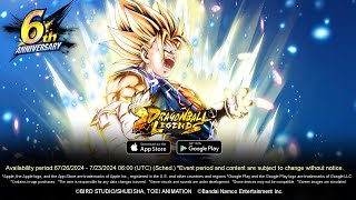 DRAGON BALL LEGENDS quotLL Super Vegitoquot TRAILER  6th Anniversary DB Legends Reveals Edit [upl. by Jobe317]