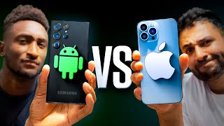 Android vs iPhone  Which is ACTUALLY Better ft MKBHD [upl. by Strain238]