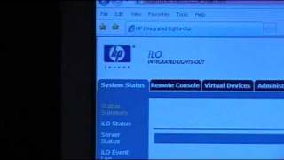 HP DL380 G3 Reboot using iLo [upl. by Patrica956]