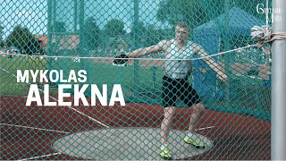 Mykolas ALEKNA Discus throw [upl. by Betty]