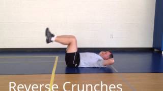 StewSmith Fitness Library Reverse Crunches [upl. by Phebe899]