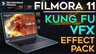 FILMORA 113  NEW UPDATE  KING FU SPECIAL VISUAL EFFECTS [upl. by Mic]