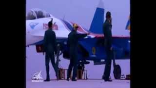 Russian Knights with Rock National Anthem [upl. by Ainala]