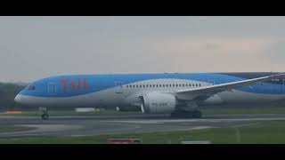 TUI Dreamliner departing Manchester [upl. by Atiniuq768]