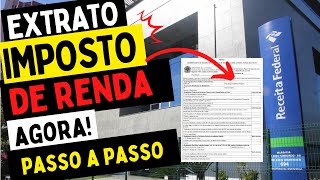 COMO EMITIR EXTRATO INFORME DE RENDIMENTOS RECEITA FEDERAL [upl. by Arreik]