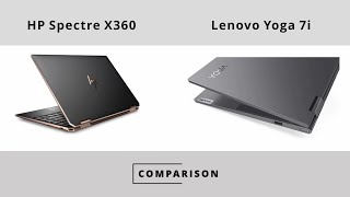 HP Spectre X360 vs Lenovo Yoga 7i [upl. by Kilk266]