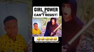 Girl power you cant resist 😂 viralshort fypシ゚viral memes funny [upl. by Lebasiairam]