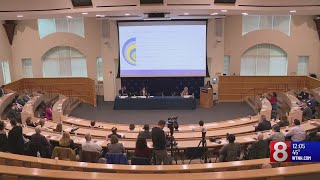 Quinnipiac University hosts health care cost symposium [upl. by Sergius]