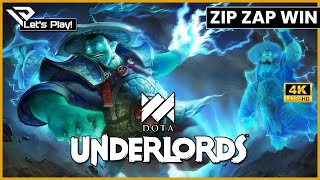 🐦 Let´s Play Dota Underlords Top Meta Full Mage Spirit [upl. by Akinahs]