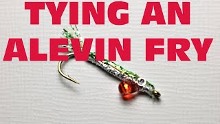 Tying an Alevin fry bead sac [upl. by Nnylcaj]