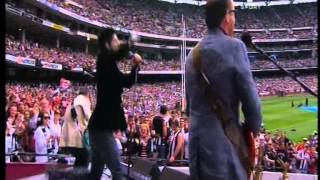 INXS perform live at the 2010 AFL Grand Final [upl. by Ahsotan]