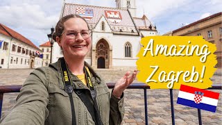 BEST Things to Do in Zagreb Croatia  Local Food Views Museums and More [upl. by Mireielle]