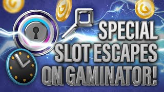 Playing SPECIAL Slot Escapes on Gaminator 🗝️ [upl. by Evslin723]