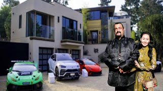 Steven Seagal Lifestyle 2022 ★ Girlfriend List Shoe Size Family Net worth amp Biography [upl. by Lisab418]