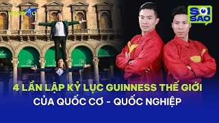 4 lần lập kỷ lục Guinness thế giới của Quốc Cơ  Quốc Nghiệp  Ngôi Sao VnExpress [upl. by Aubree]