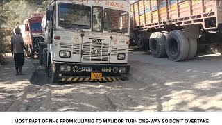 ANOTHER KALPAT BROKEN AT RATACHERRA BE ALERT DRIVER AND OVERLOAD TRUCKS [upl. by Port260]