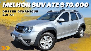 AVALIAÇÃO RENAULT DUSTER DYNAMIQUE 20 AUTOMÁTICO 2017 O Melhor Custo Benefício de TODOS [upl. by Eblehs]