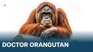 Orangutan SelfMedicates Wound Using Medicinal Leaves In First For Wild Animals [upl. by Iot305]