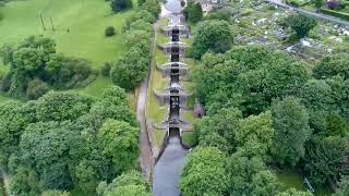 Bingley five rise locks [upl. by Anafetse510]