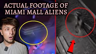 Actual NEW FOOTAGE Of Miami Mall ALIENS  NEW FOOTAGE From INSIDE Mall and MORE Police Statements [upl. by Einahpehs]