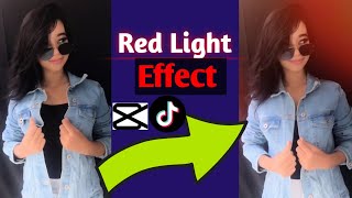 Red Light Effect TikTok Trend  How to Add Red Light Effect in Your TikTok Video And Likee Video [upl. by Acenom622]