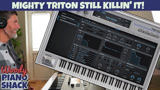 Stunning KORG TRITON Preset Sounds [upl. by Ainorev]