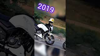 Evolution of Apache RTR bike all model 20062024 evolution apache shorts 🏍️🏍️ [upl. by Longley]