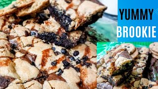 perfect brookies  brookies recipe in urdu  macarontherapist [upl. by Dincolo]