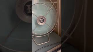 Electro home desk fan before oiling shorts [upl. by Enoid557]