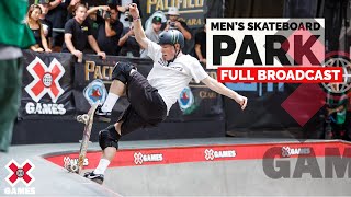 Mens Skateboard Park FULL COMPETITION  X Games 2022 [upl. by Aicirtap]