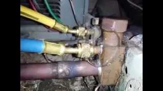 King valve leaking refrigerant [upl. by Carlye]