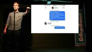 Tinder Strategy Powerpoint  Will Stephen CollegeHumor Live UCB [upl. by Elehcar]