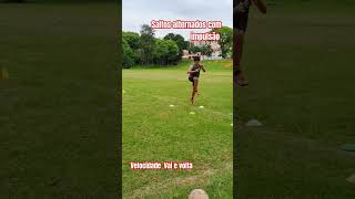 TREINO DE RESISTÊNCIA MÁXIMA 🥵 SALTOS ALTERNADOS COM IMPULSÃO E AGILIDADE 💪🏃🏻💨 shorts velocity [upl. by Yttam177]