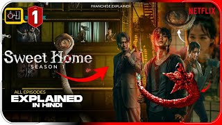 Sweet Home Season 1 All Episodes Explained In Hindi  Netflix Series  हिंदी  Pratiksha Nagar [upl. by Iuq]