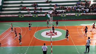 1 Set Tuna Luso 2 X 0 UEPA feminino [upl. by Bryana]