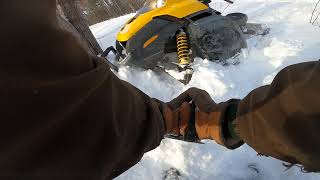 SKIDOO TUNDRA 300 Father and son ride [upl. by Stalder]